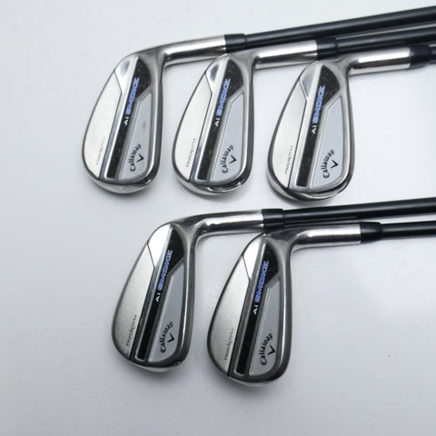Used Callaway Paradym Ai Smoke Iron Set / 6 - PW / Soft Regular Flex