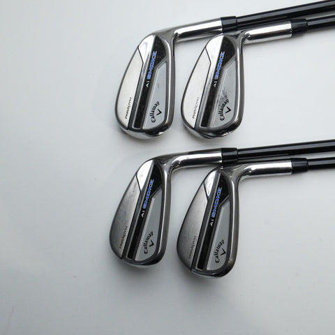 Used Callaway Paradym Ai Smoke Iron Set / 7 - PW / Regular Flex