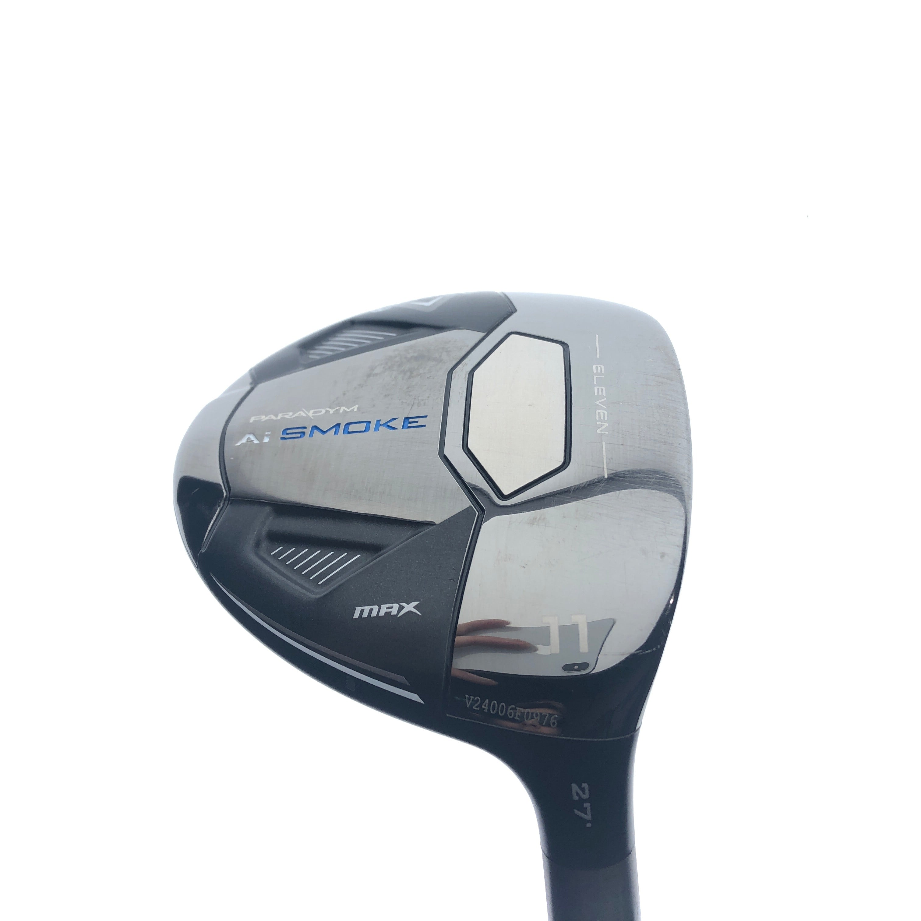 Used Callaway Paradym Ai Smoke MAX 11 FW/27.0 Deg/Soft Regular Flex