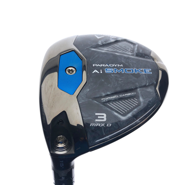 Used Callaway Paradym Ai Smoke MAX 3 Fairway / 15 Degree / Regular / Left-Handed