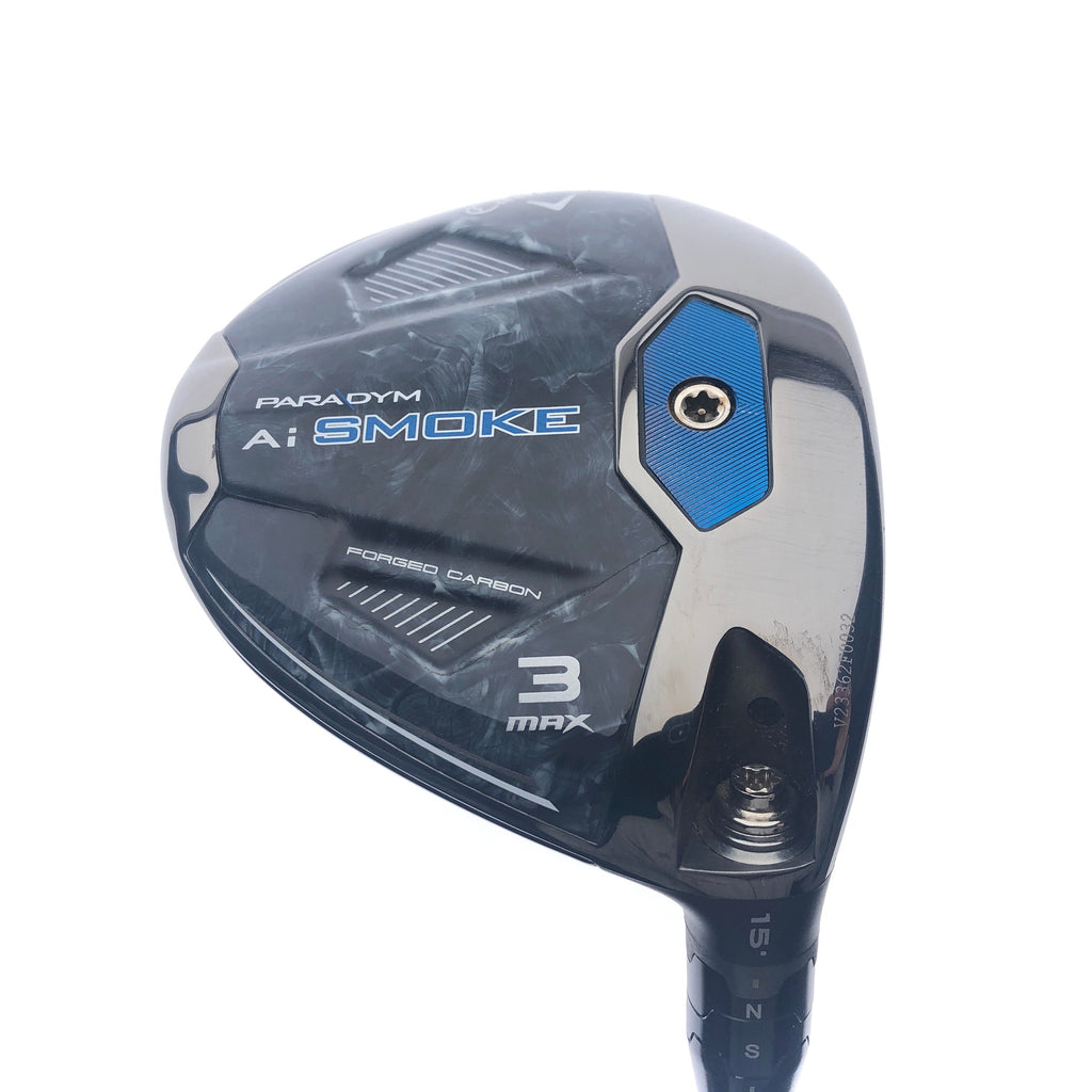 Used Callaway Paradym Ai Smoke MAX 3 Fairway Wood / 15 Degrees / Regular Flex