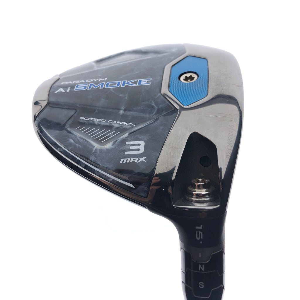 Used Callaway Paradym Ai Smoke MAX 3 Fairway Wood / 15 Degrees / Regular Flex