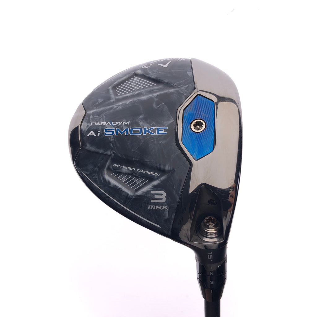Used Callaway Paradym Ai Smoke MAX 3 Fairway Wood / 15 Degrees / Regular Flex