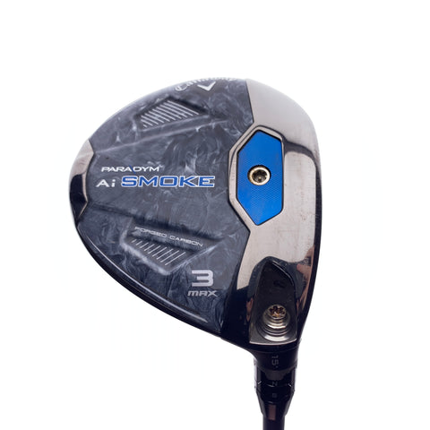 Used Callaway Paradym Ai Smoke MAX 3 Fairway Wood / 15 Degrees / Regular Flex