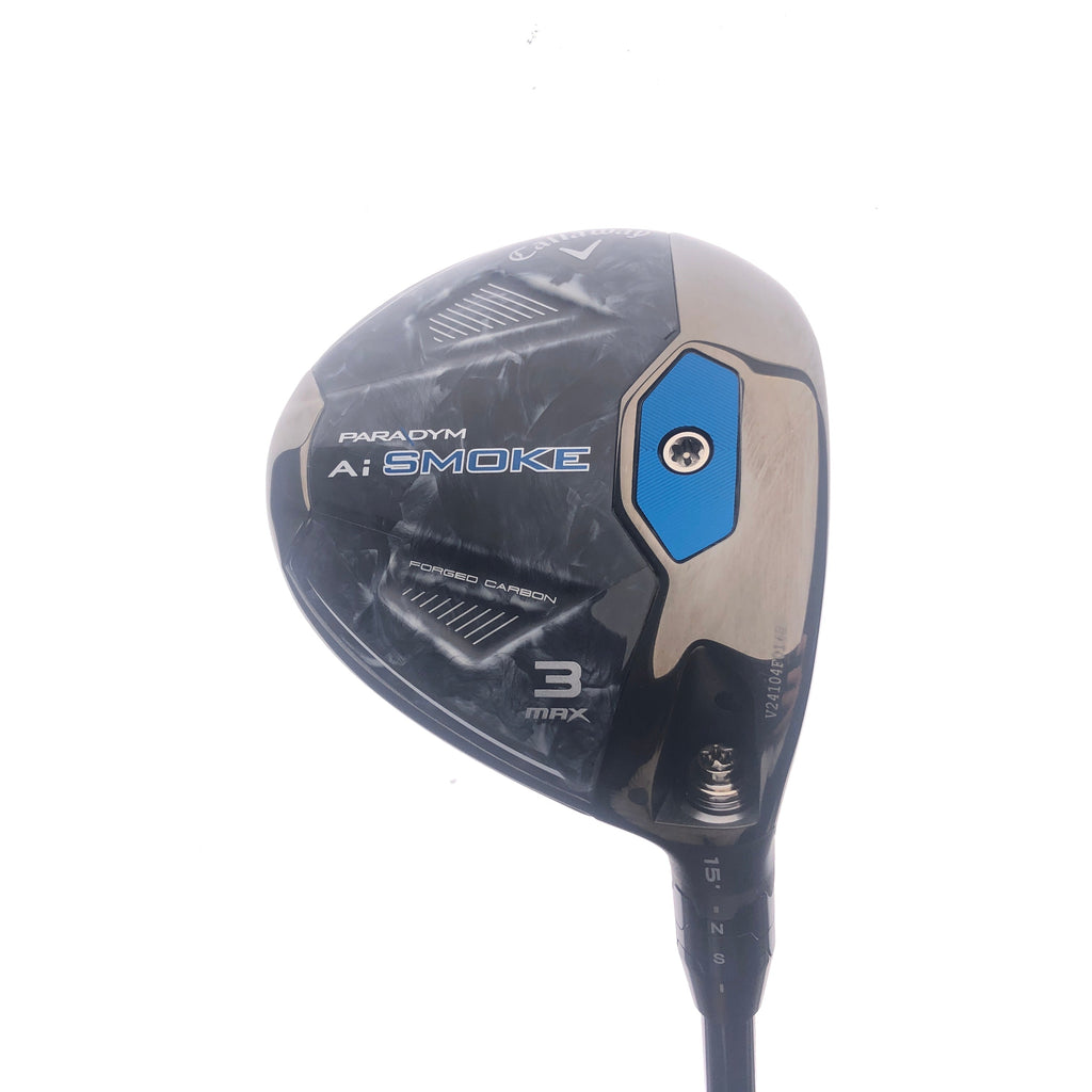 Used Callaway Paradym Ai Smoke MAX 3 Fairway Wood / 15 Degrees / Stiff Flex