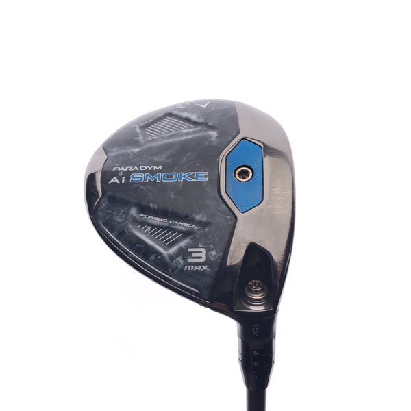 Used Callaway Paradym Ai Smoke MAX 3 Fairway Wood / 15 Degrees / Stiff Flex