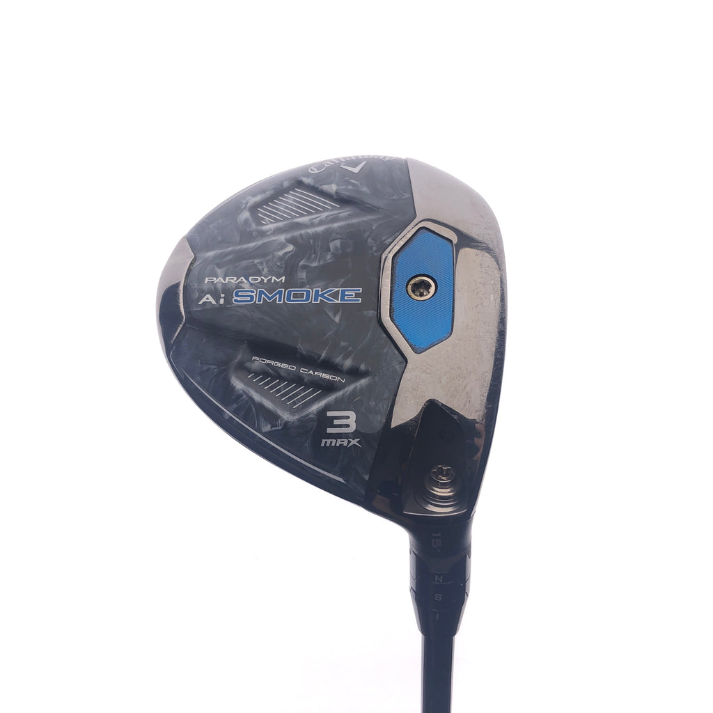 Used Callaway Paradym Ai Smoke MAX 3 Fairway Wood / 15 Degrees / Stiff Flex