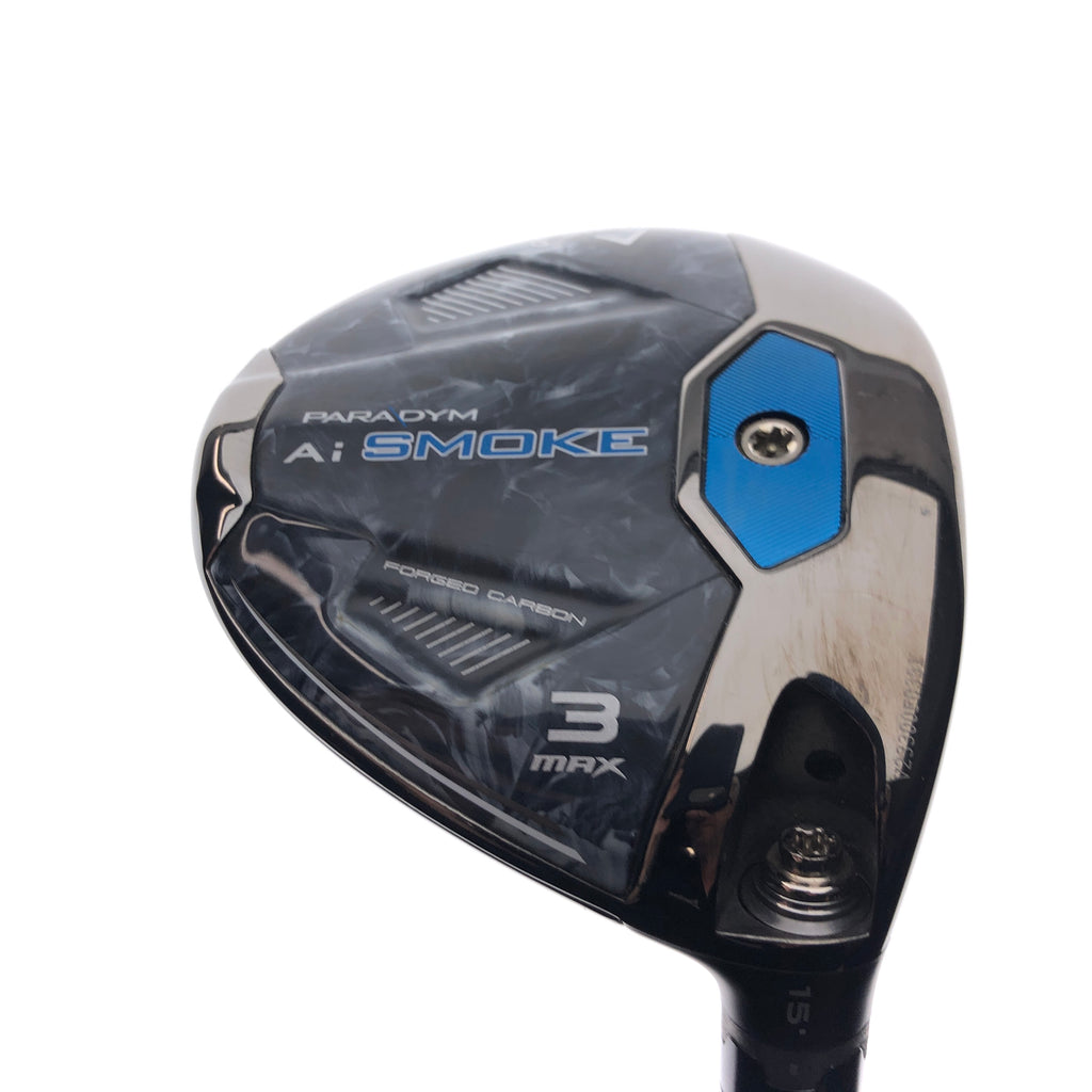 Used Callaway Paradym Ai Smoke MAX 3 Fairway Wood / 15 Degrees / Stiff Flex
