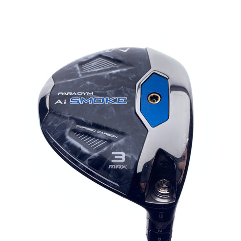 Used Callaway Paradym Ai Smoke MAX 3 Fairway Wood / 15 Degrees / Stiff Flex