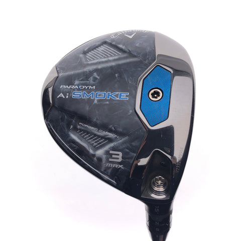 Used Callaway Paradym Ai Smoke MAX 3 Fairway Wood / 15 Degrees / Stiff Flex