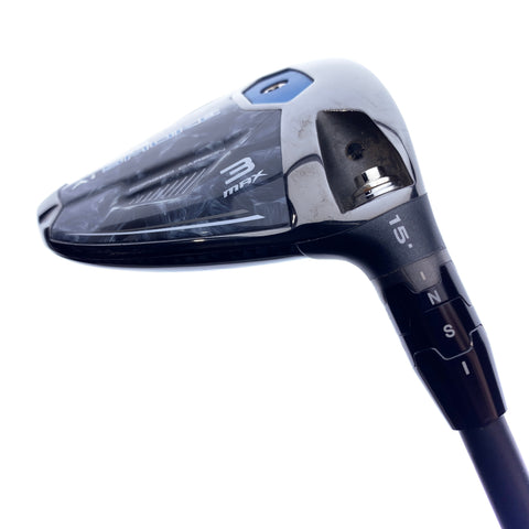 Used Callaway Paradym Ai Smoke MAX 3 Fairway Wood / 15.0 Degrees / Regular Flex