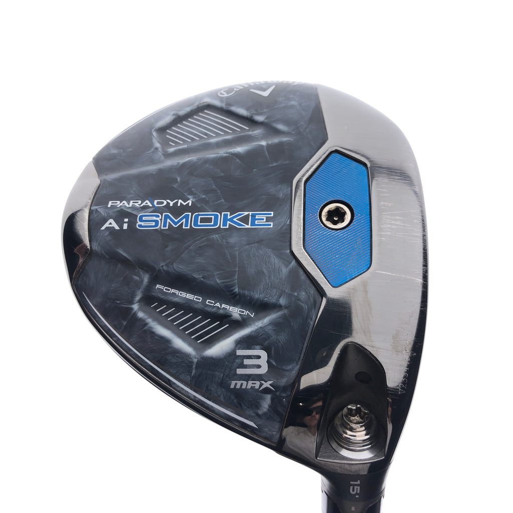 Used Callaway Paradym Ai Smoke MAX 3 Fairway Wood / 15.0 Degrees / Stiff Flex