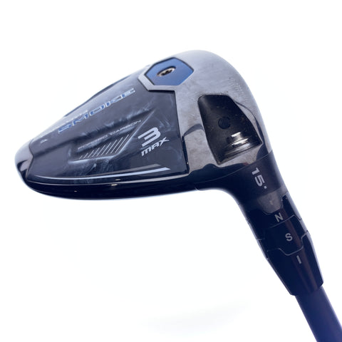 Used Callaway Paradym Ai Smoke MAX 3 Fairway Wood / 15.0 Degrees / X-Stiff Flex