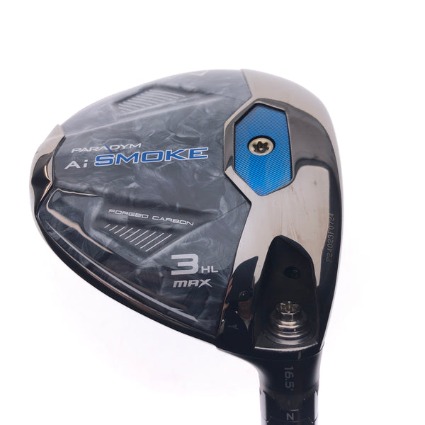 Used Callaway Paradym Ai Smoke MAX 3 HL Fairway Wood / 16.5 Deg / Regular Flex
