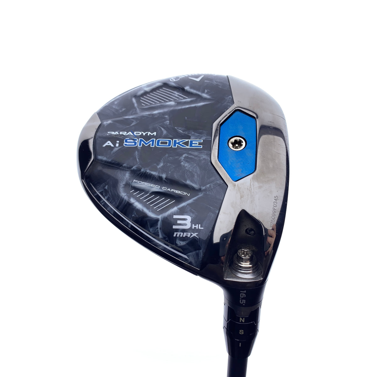 Used Callaway Paradym Ai Smoke MAX 3 HL Fairway Wood / 16.5 Deg / Regular Flex