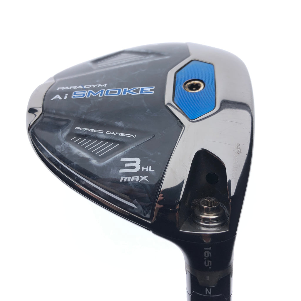 Used Callaway Paradym Ai Smoke MAX 3 HL Fairway Wood / 16.5 Degree / Stiff Flex