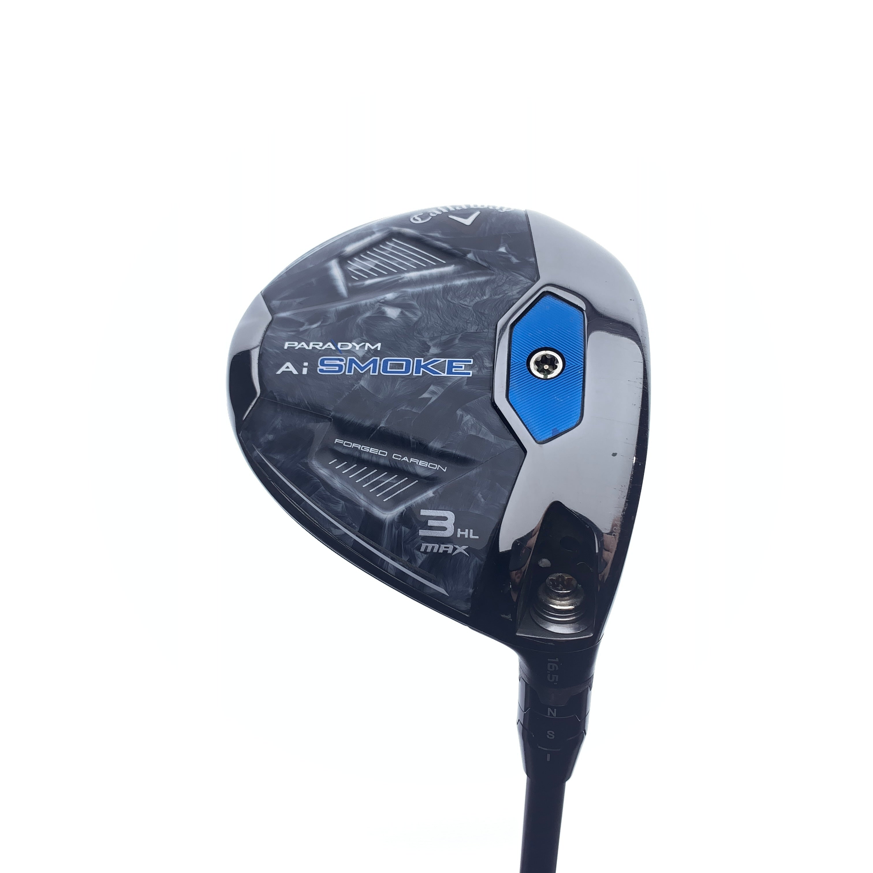 Used Callaway Paradym Ai Smoke MAX 3 HL Fairway Wood / 16.5 Degrees / A Flex