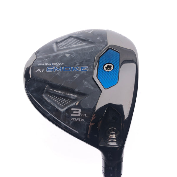 Used Callaway Paradym Ai Smoke MAX 3 HL Fairway Wood / 16.5 Degrees / A Flex