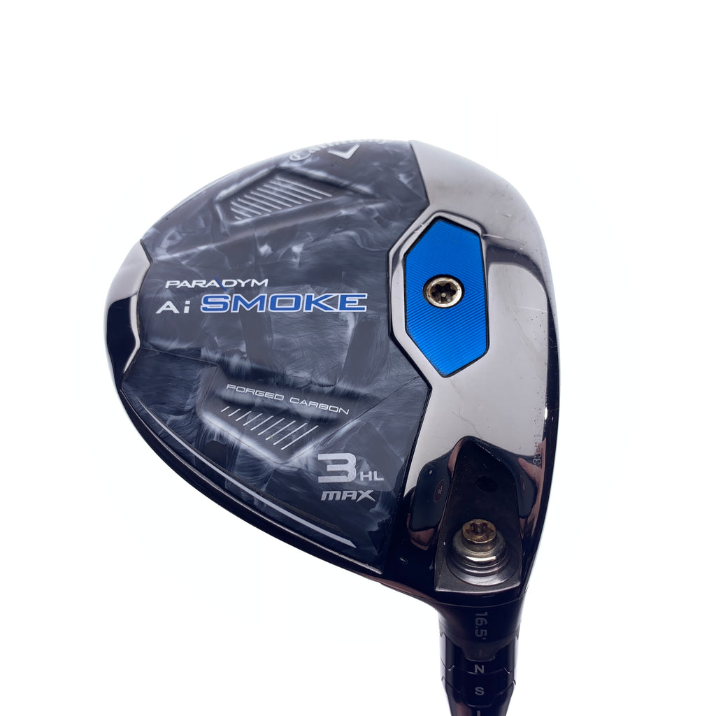 Used Callaway Paradym Ai Smoke MAX 3 HL Fairway Wood / 16.5 Degrees / Regular