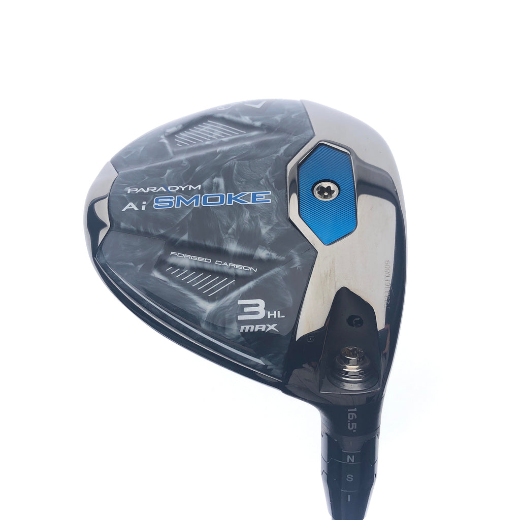 Used Callaway Paradym Ai Smoke MAX 3 HL Fairway Wood / 16.5 Degrees / Stiff Flex