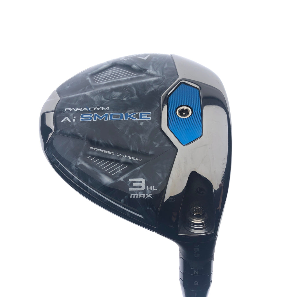 Used Callaway Paradym Ai Smoke MAX 3 HL Fairway Wood / 16.5 Degrees / Stiff Flex