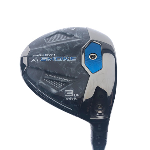 Used Callaway Paradym Ai Smoke MAX 3 HL Fairway Wood / 16.5 Degrees / Stiff Flex