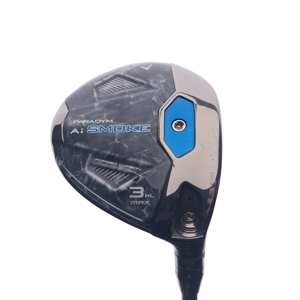 Used Callaway Paradym Ai Smoke MAX 3 HL Fairway Wood / 16.5 Degrees / Stiff Flex