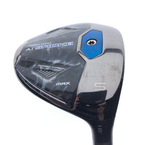 Used Callaway Paradym Ai Smoke MAX 5 Fairway Wood / 18 Degrees / Stiff Flex