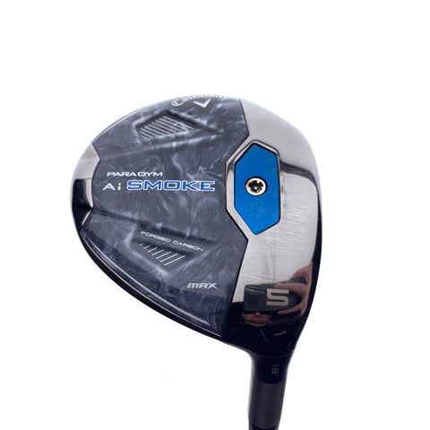 Used Callaway Paradym Ai Smoke MAX 5 Fairway Wood / 18 Degrees / Stiff Flex