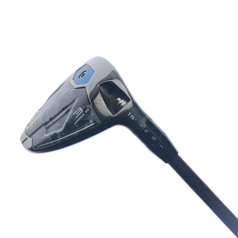 Used Callaway Paradym Ai Smoke MAX D 3 Fairway Wood / 15 Degrees / A Flex