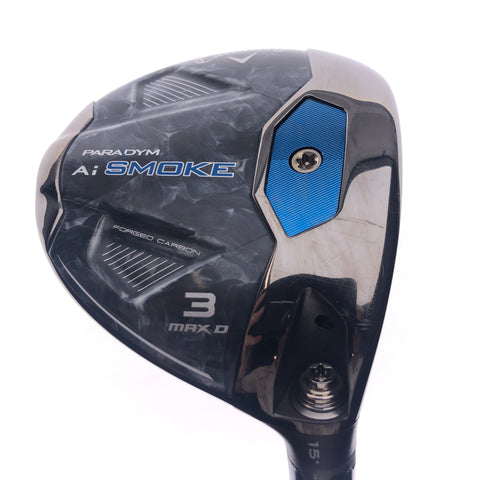Used Callaway Paradym Ai Smoke MAX D 3 Fairway Wood / 15 Degrees / A Flex