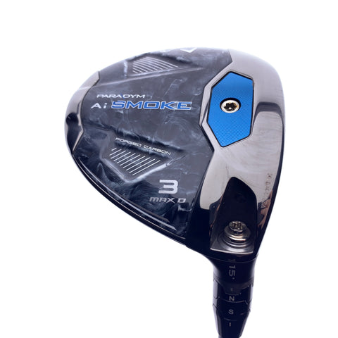 Used Callaway Paradym Ai Smoke MAX D 3 Fairway Wood / 15 Degrees / Regular Flex