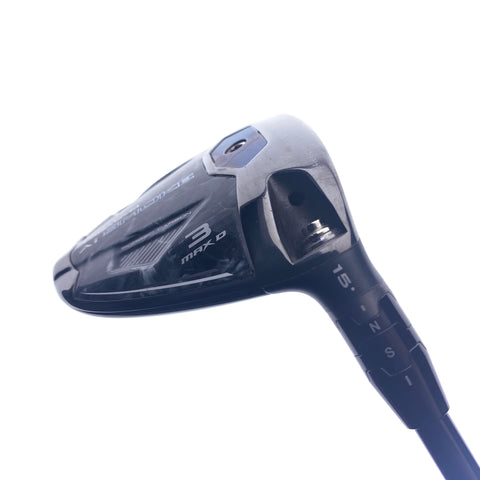 Used Callaway Paradym Ai Smoke MAX D 3 Fairway Wood / 15 Degrees / Stiff Flex