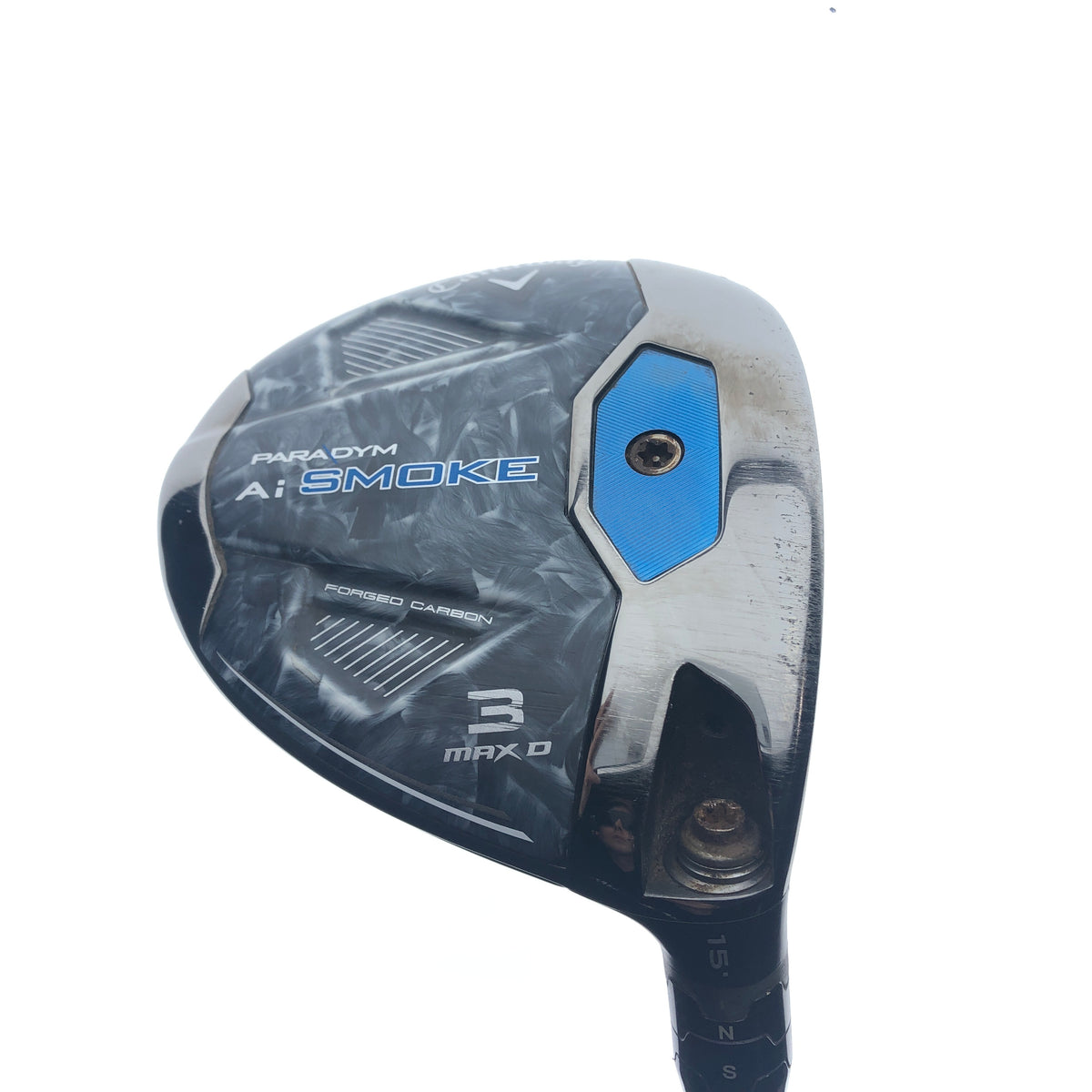 Used Callaway Paradym Ai Smoke MAX D 3 Fairway Wood / 15.0 Degrees / A Flex