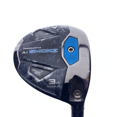 Used Callaway Paradym Ai Smoke MAX D 3 HL Fairway Wood / 16.5 Degrees / Stiff