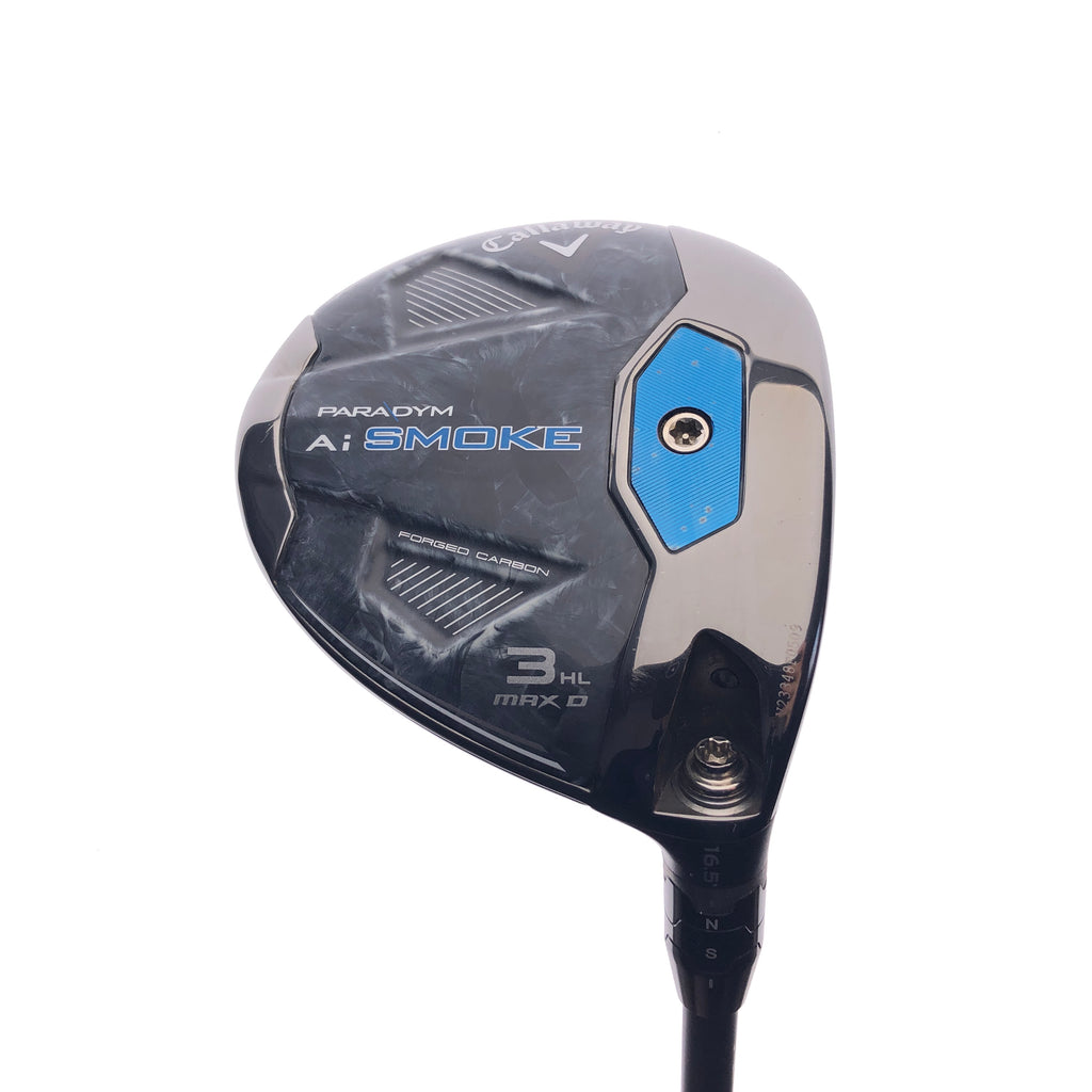 Used Callaway Paradym Ai Smoke MAX D 3 HL Wood / 16.5 Degrees / Regular Flex