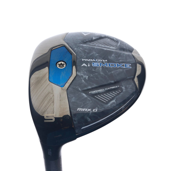 Used Callaway Paradym Ai Smoke MAX D 5 Fairway / 18 Degrees / Regular / LH