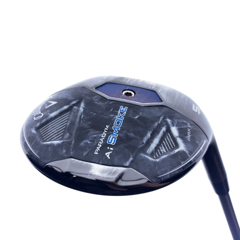Used Callaway Paradym Ai Smoke MAX D 5 Fairway Wood / 18 Degrees / Stiff Flex