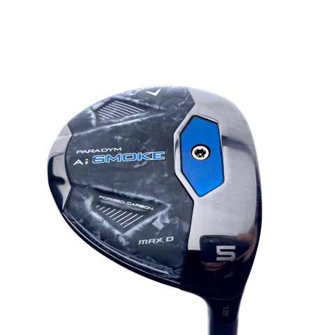 Used Callaway Paradym Ai Smoke MAX D 5 Fairway Wood / 18.0 Degrees / Regular Fl