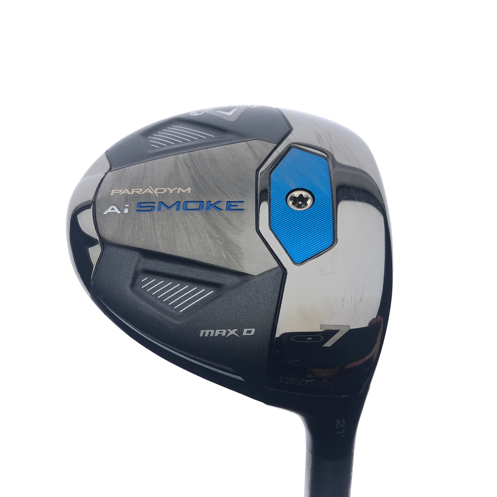 Used Callaway Paradym Ai Smoke MAX D 7 Fairway Wood / 21 Degrees / Regular Flex