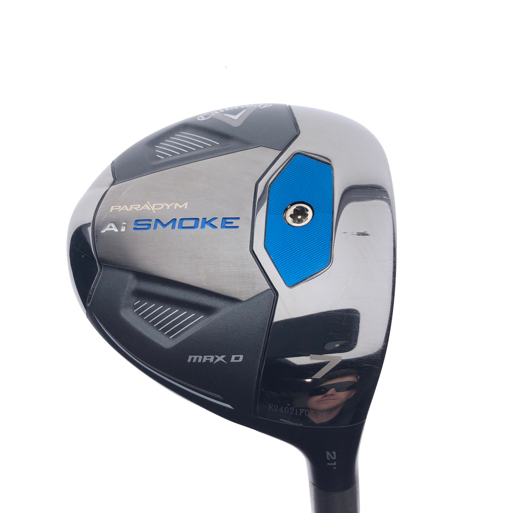 Used Callaway Paradym Ai Smoke MAX D 7 Fairway Wood / 21.0 Degrees / A Flex