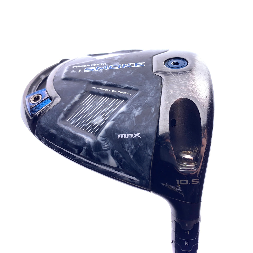Used Callaway Paradym Ai Smoke MAX Driver / 10.5 Degrees / Stiff Flex
