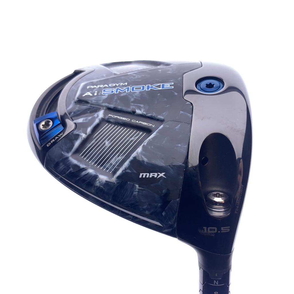 Used Callaway Paradym Ai Smoke MAX Driver / 10.5 Degrees / Stiff Flex