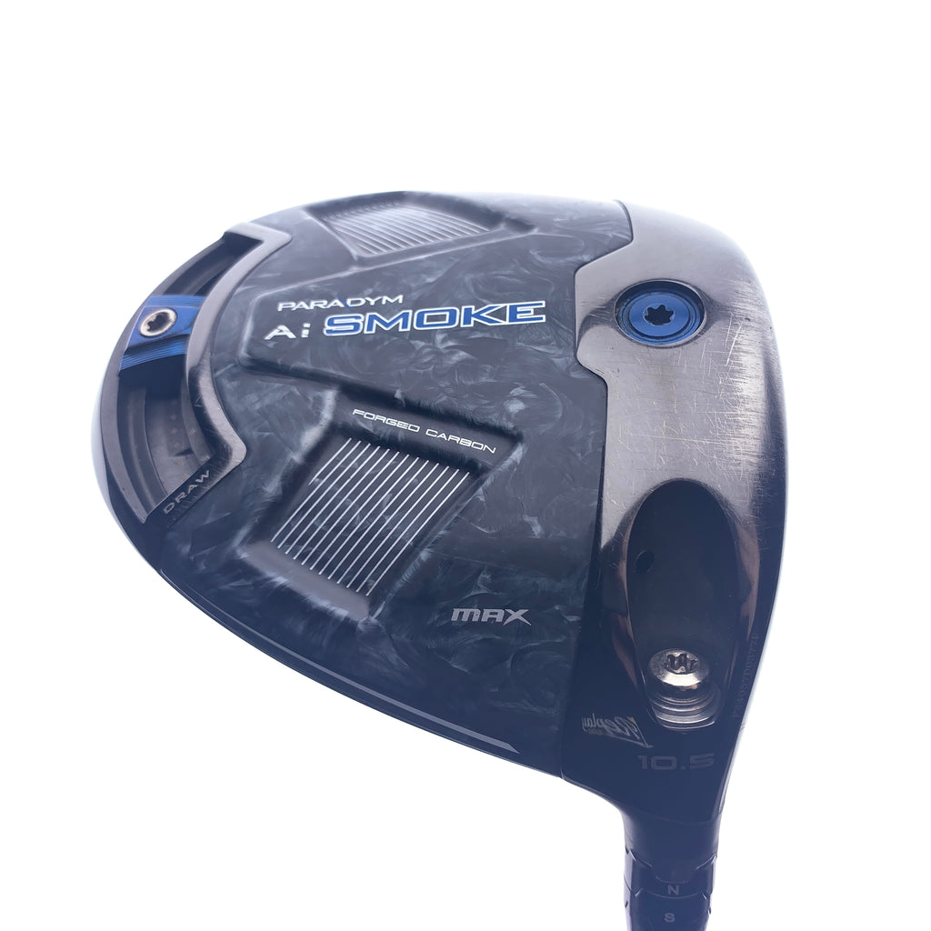 Used Callaway Paradym Ai Smoke MAX Driver / 10.5 Degrees / X-Stiff Flex