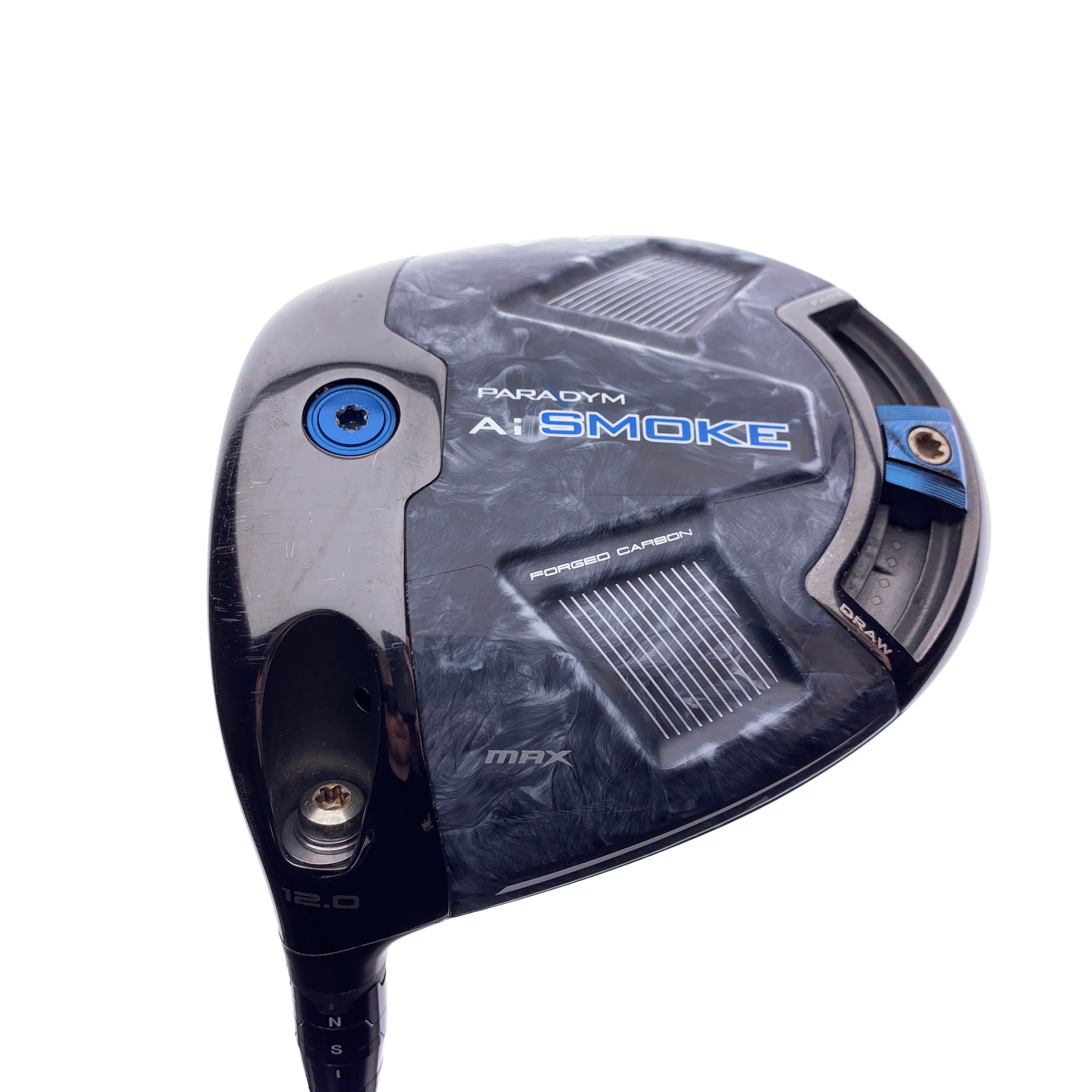Used Callaway Paradym Ai Smoke MAX Driver / 12.0 Deg/ Regular Flex / Left-Handed