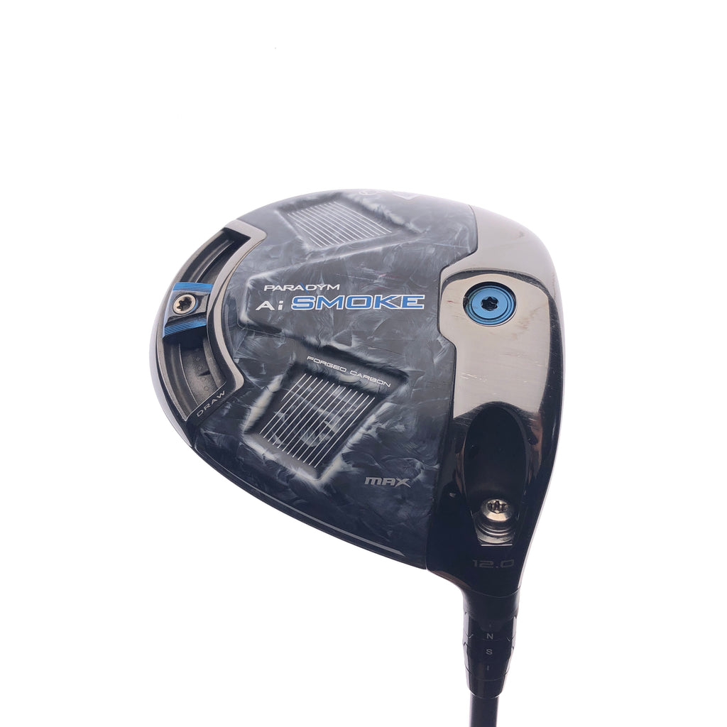 Used Callaway Paradym Ai Smoke MAX Driver / 12.0 Degrees / A Flex