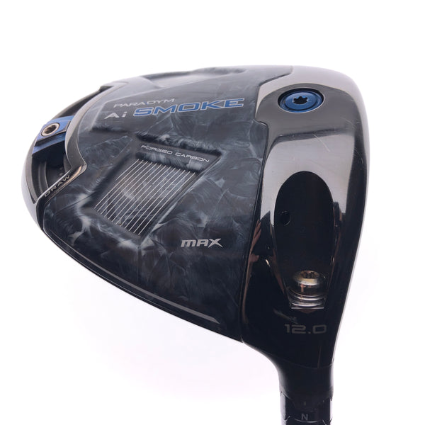 Used Callaway Paradym Ai Smoke MAX Driver / 12.0 Degrees / Regular Flex
