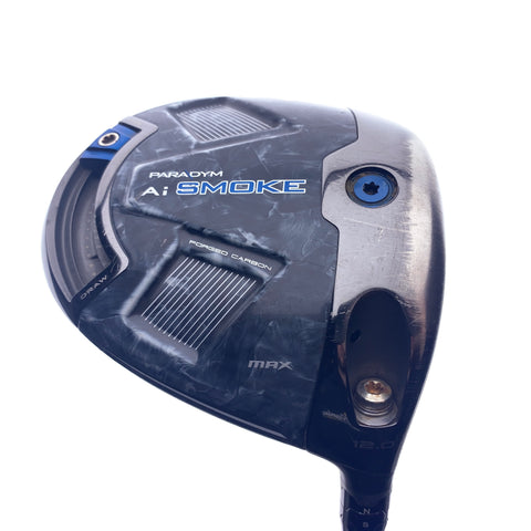 Used Callaway Paradym Ai Smoke MAX Driver / 12.0 Degrees / Regular Flex