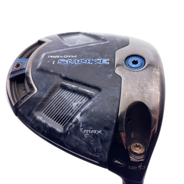 Used Callaway Paradym Ai Smoke MAX Driver / 12.0 Degrees / Stiff Flex