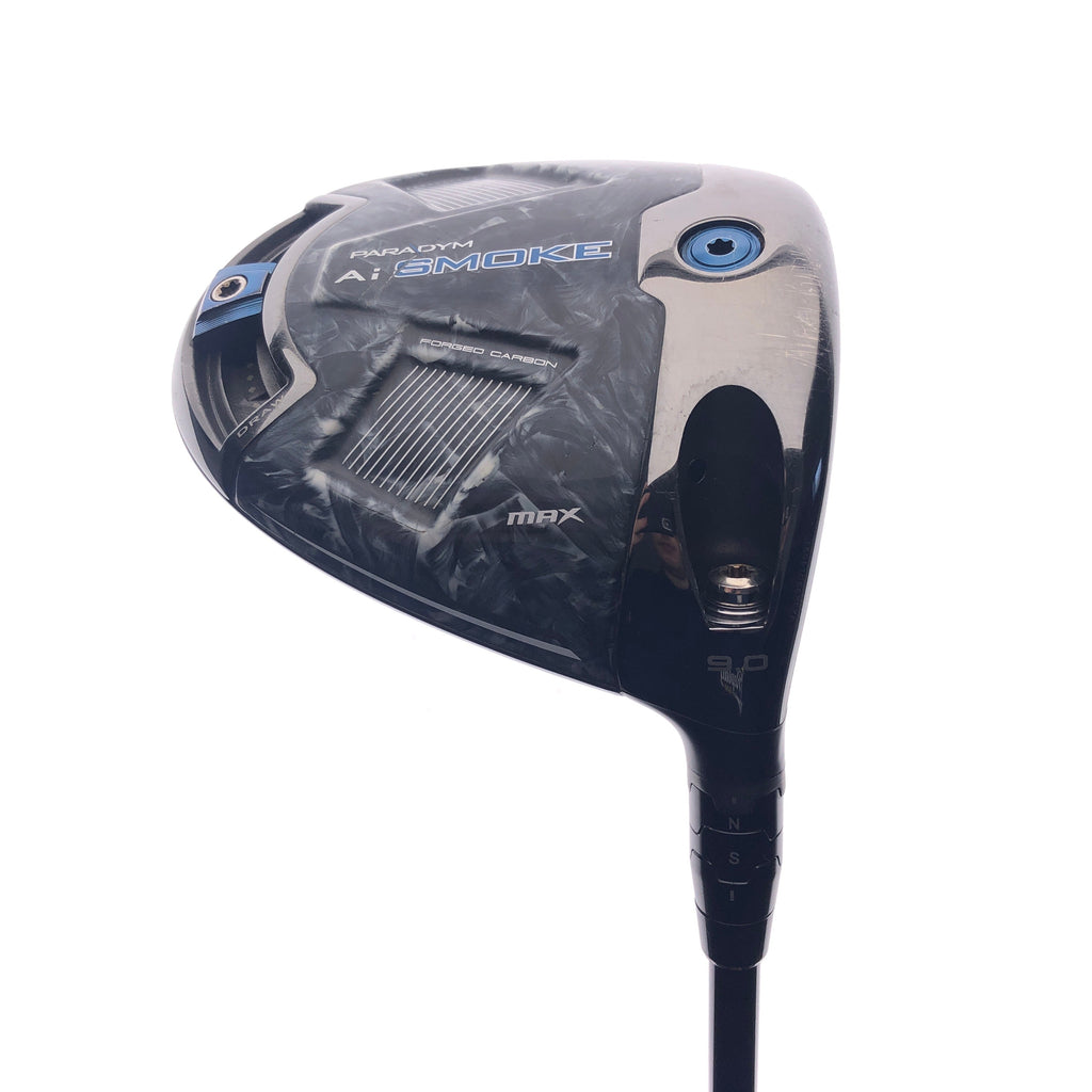 Used Callaway Paradym Ai Smoke MAX Driver / 9.0 Degrees / Regular Flex